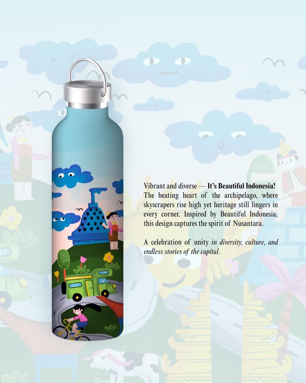 BEAUTIFUL INDONESIA TUMBLER