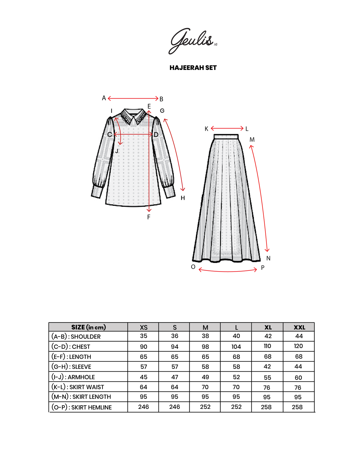 HAJEERAH SET – GEULIS