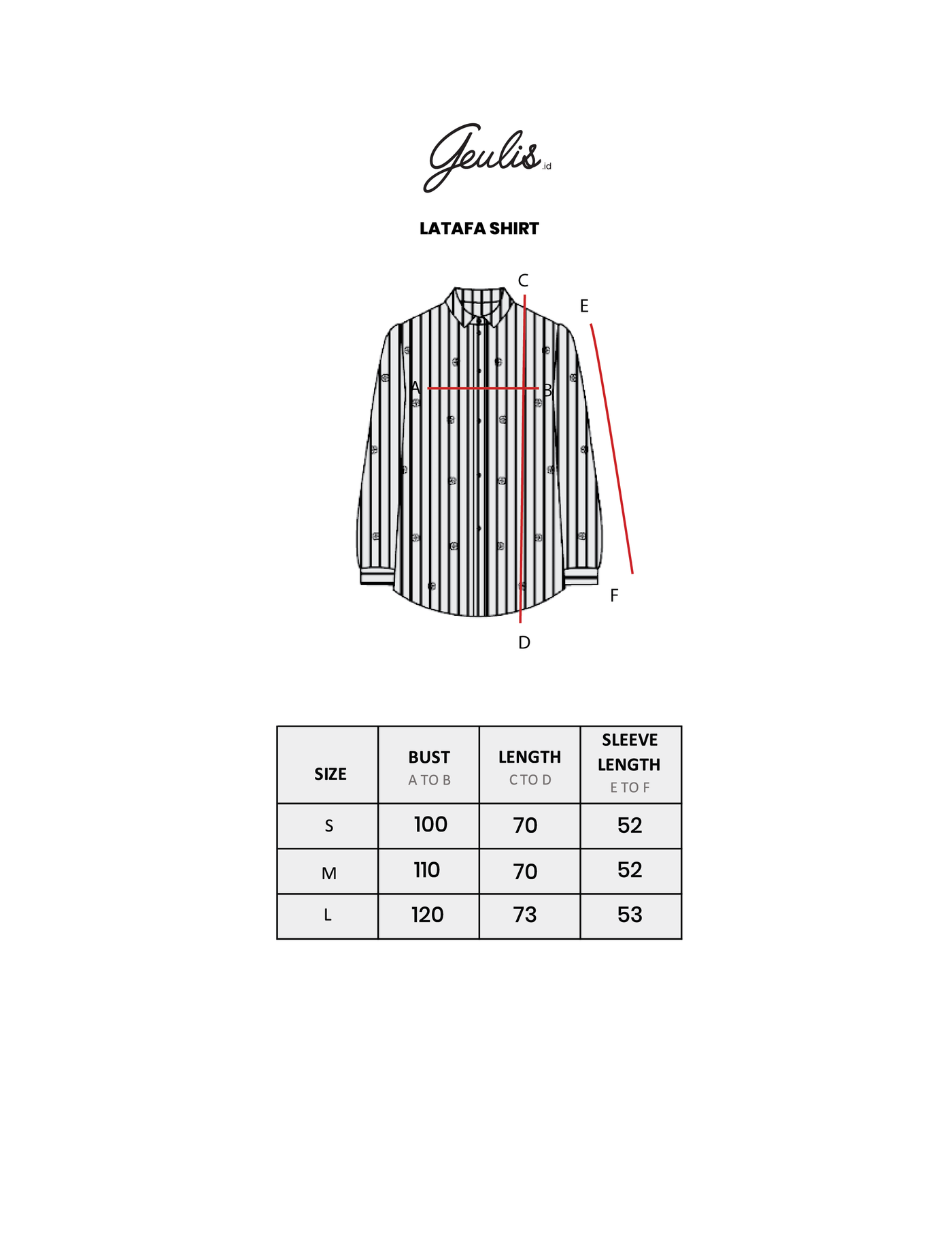 LATAFA SHIRT – GEULIS