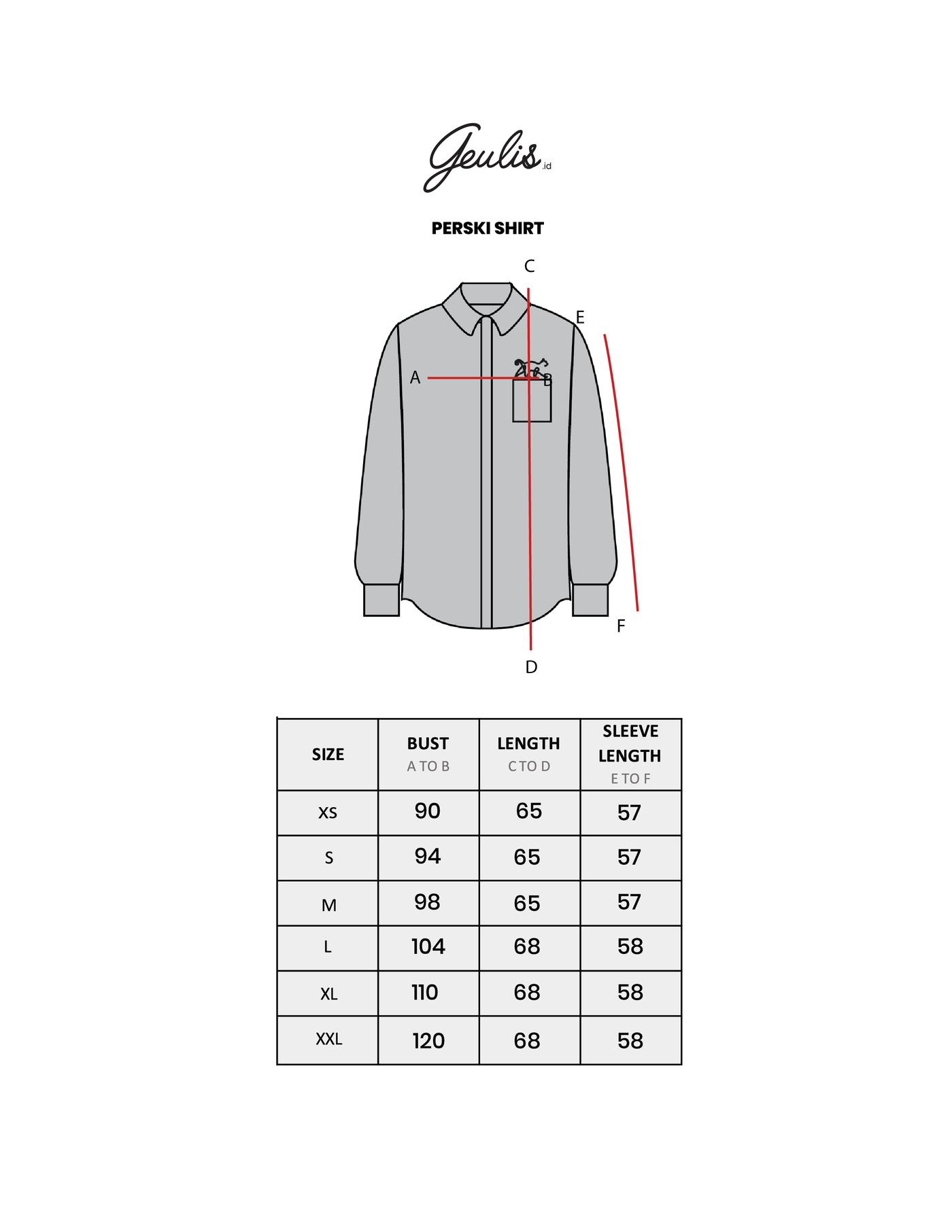 PERSKI SHIRT – GEULIS