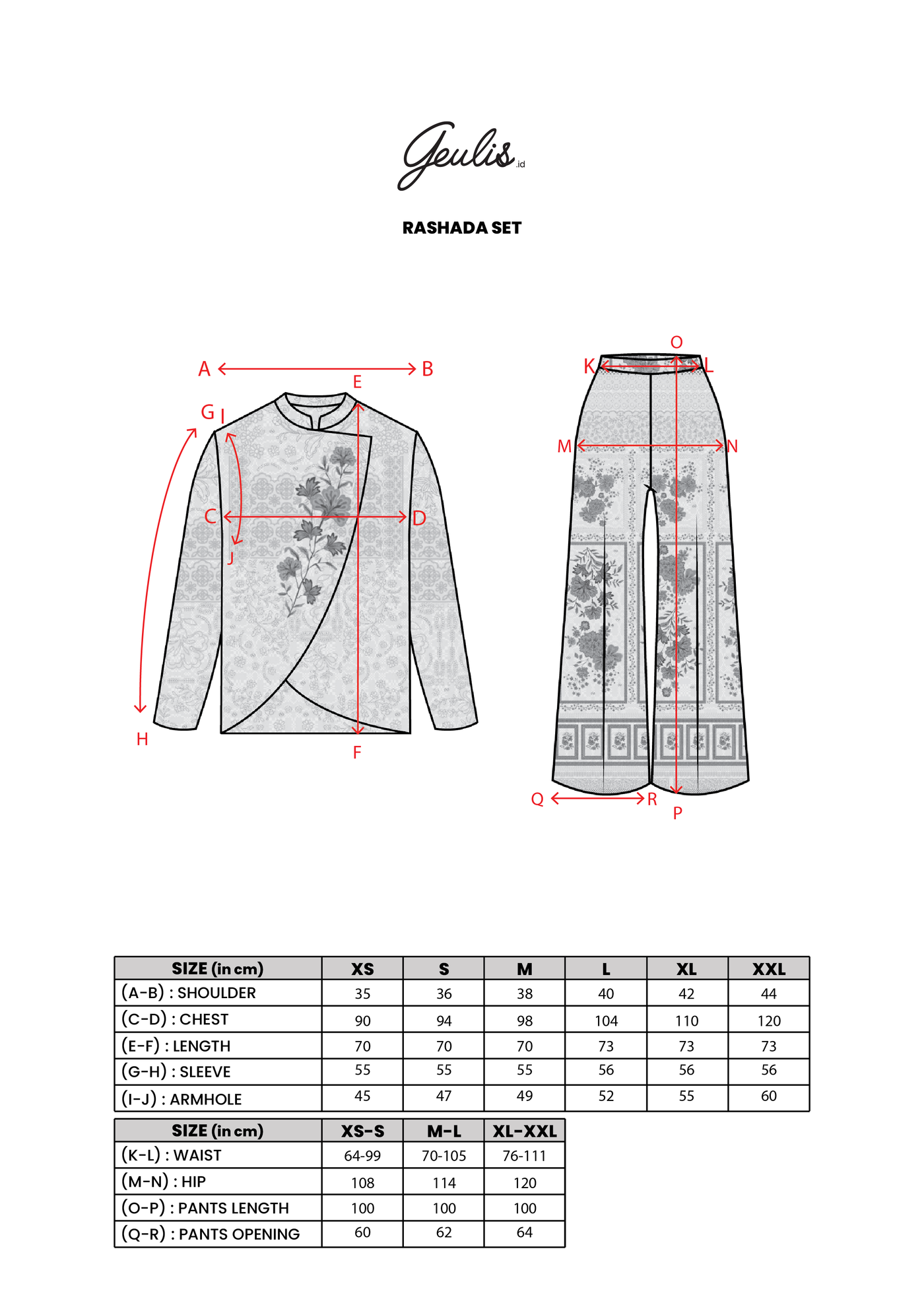 RASHADA SET – GEULIS