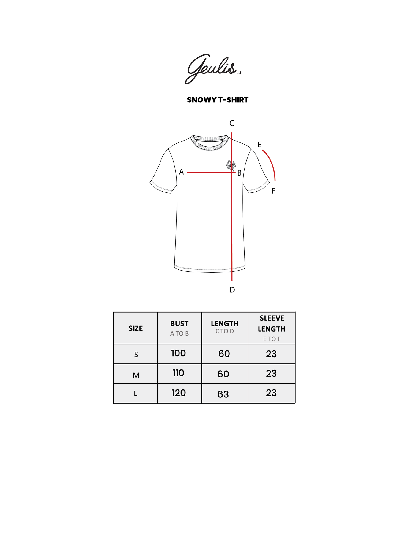 SNOWY T-SHIRT