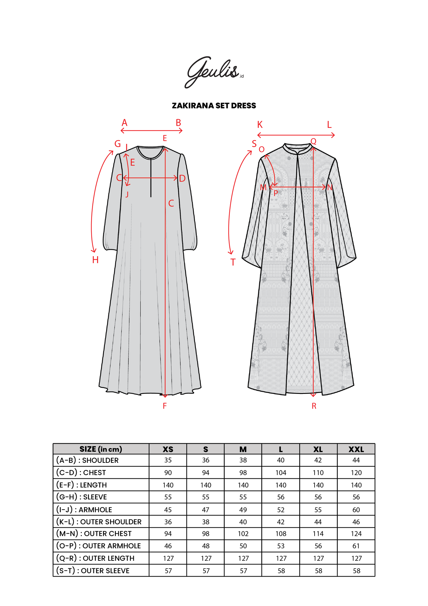 ZAKIRANA SET DRESS – GEULIS
